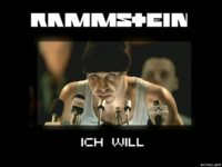 Rammstein Ichwill Black Wallpaper